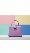 Vivid Lavender mini handbag
